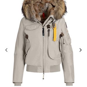 PARAJUMPERS Masterpiece Gobi coat in silver-gray